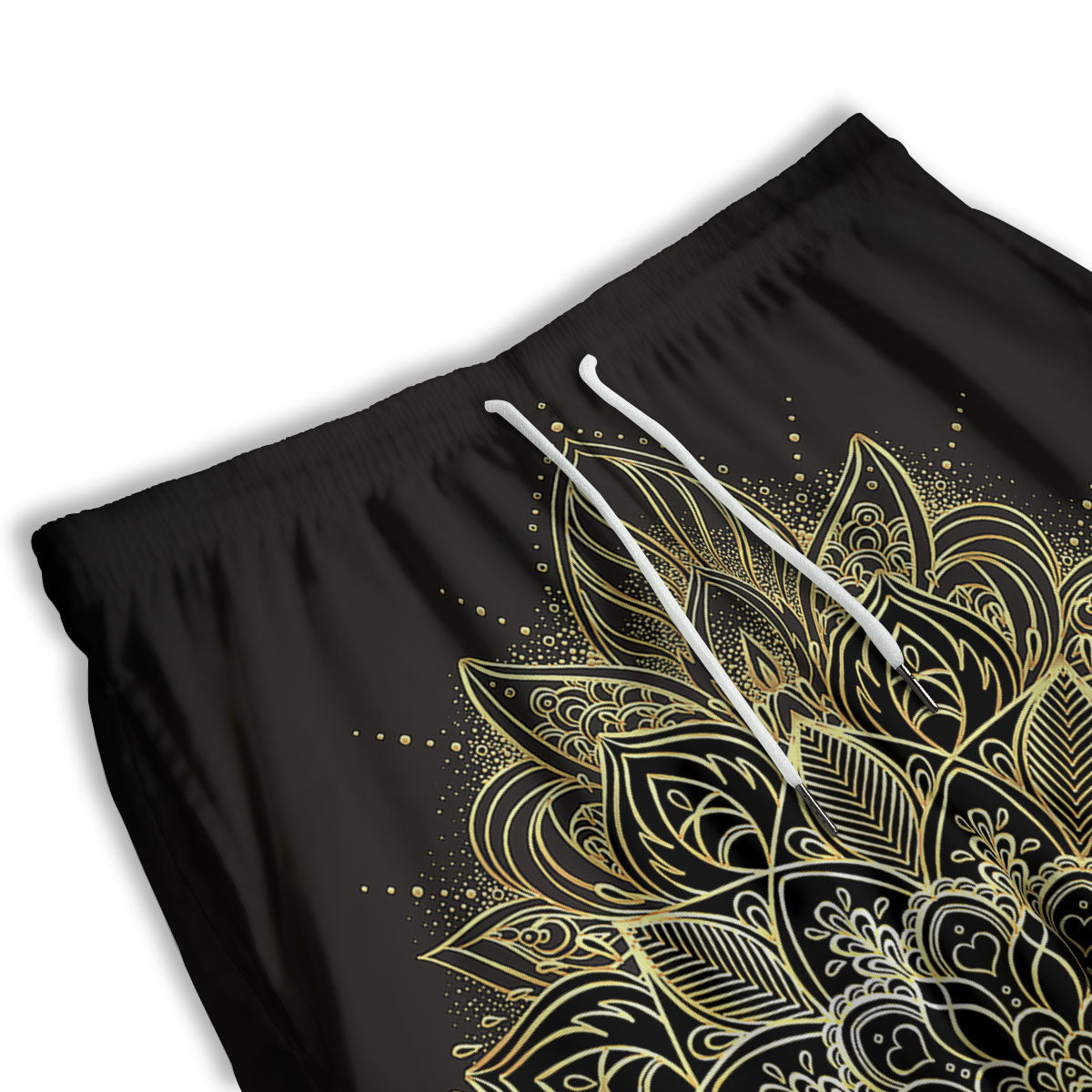 Om Mantra Print Men's Athletic Shorts