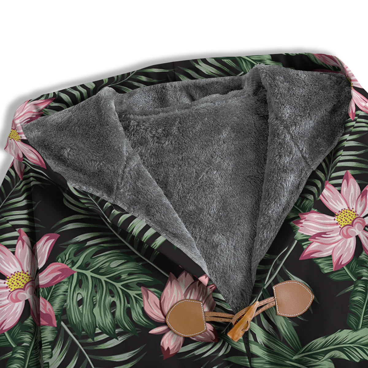 Lotus Tropical Print Pattern Men's Windbreaker Jacket-grizzshop