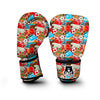 Love Canada Pattern Print Boxing Gloves-grizzshop