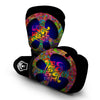 Love Peace Hippie Sign Boxing Gloves-grizzshop