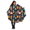 Luau Tiki Print Pattern Umbrella-grizzshop