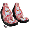 Lucky Cat And Sakura Japanese Print Car Seat Covers-grizzshop