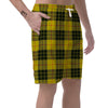 MacLeod Yellow Plaid Tartan Men's Shorts-grizzshop