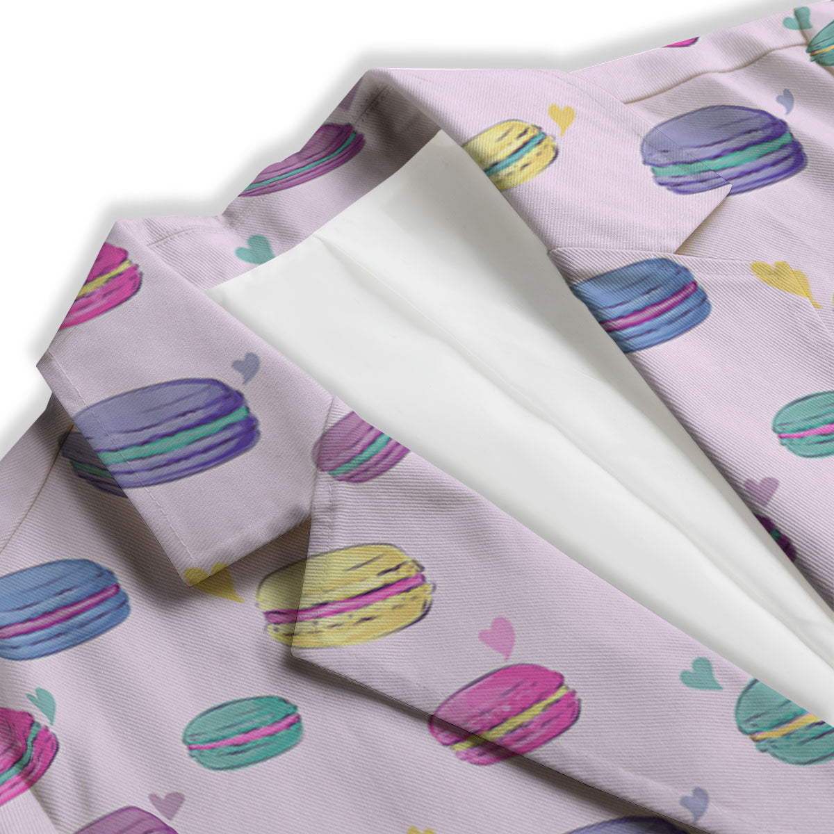 Macaron Colorful Print Pattern Women's Blazer-grizzshop