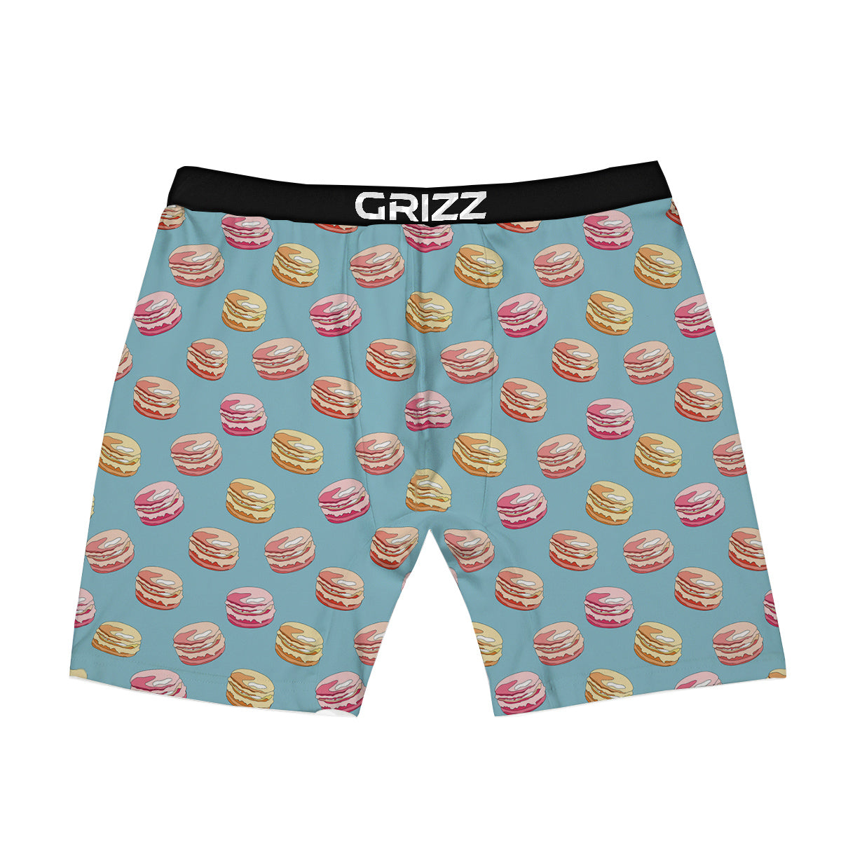 Macaron Cute Print Pattern Boxer Briefs-grizzshop
