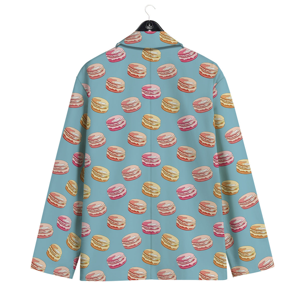Macaron Cute Print Pattern Men's Sport Coat-grizzshop