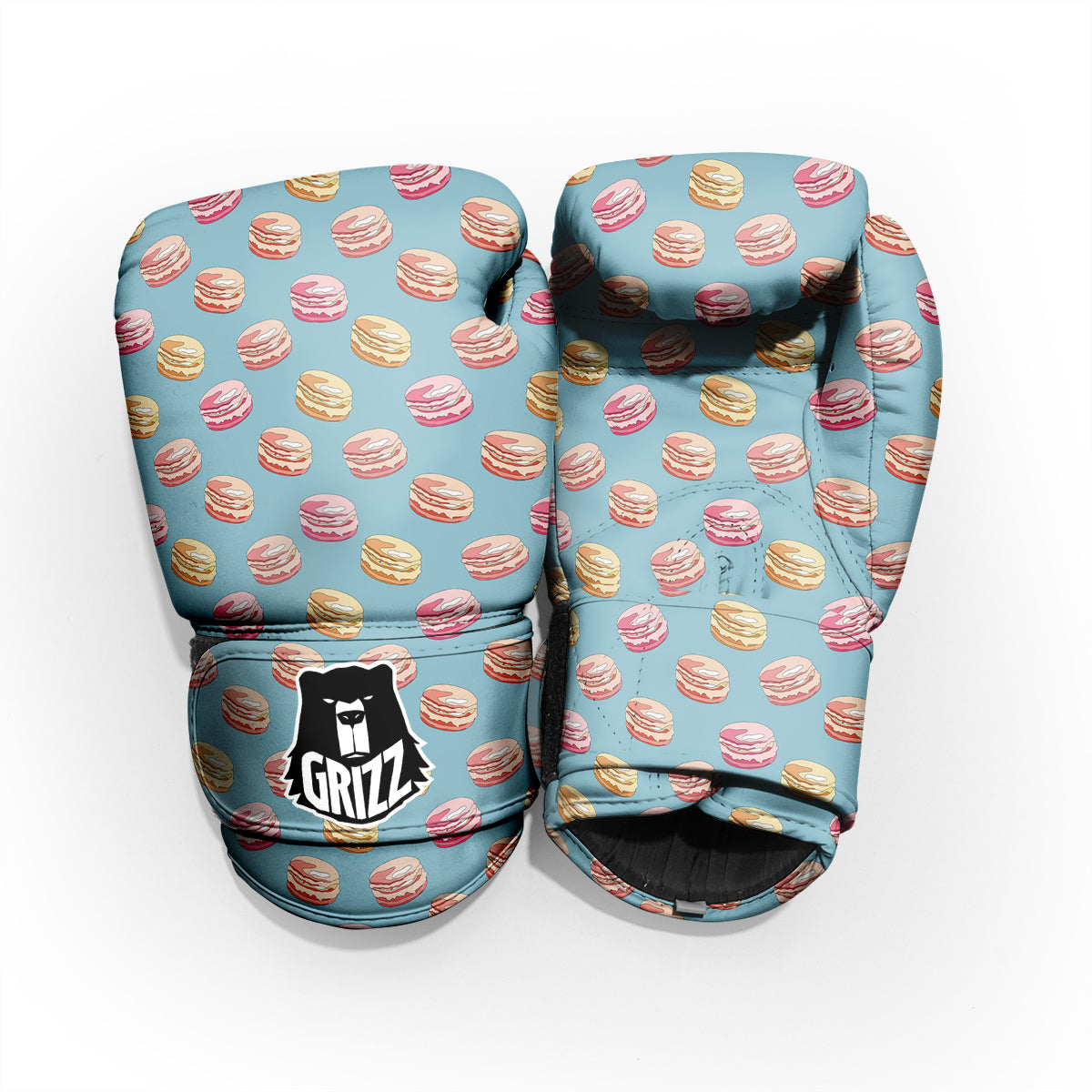 Macaron Cute Print Pattern Pro Boxing Glove