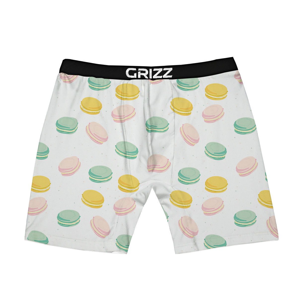 Macaron Pastel Print Pattern Boxer Briefs-grizzshop