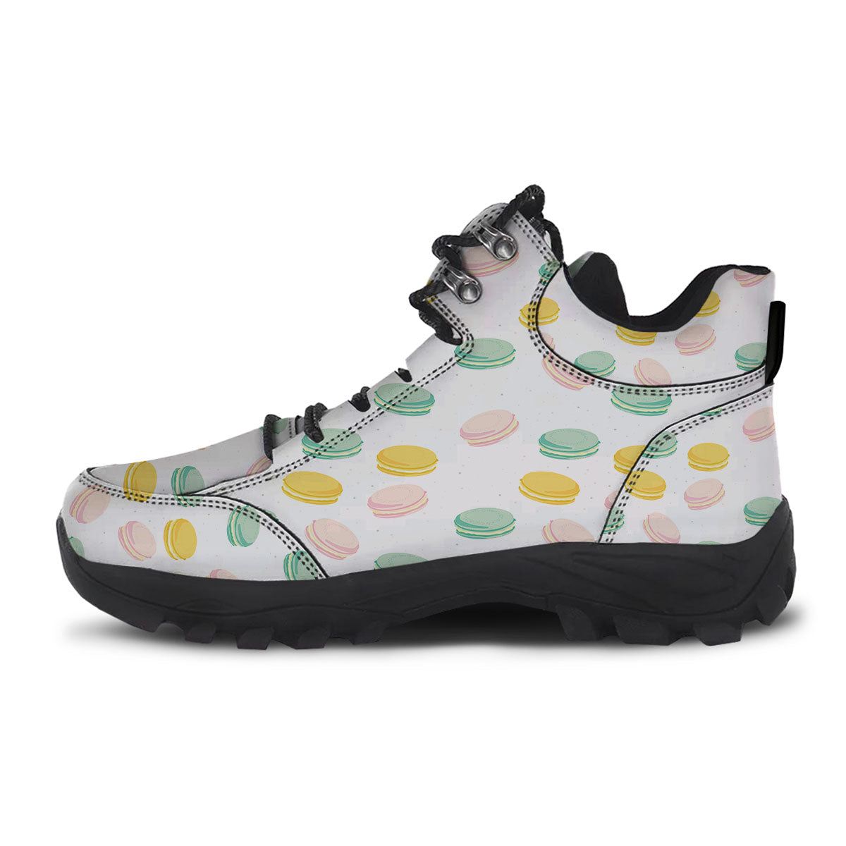 Macaron Pastel Print Pattern Hiking Shoes-grizzshop
