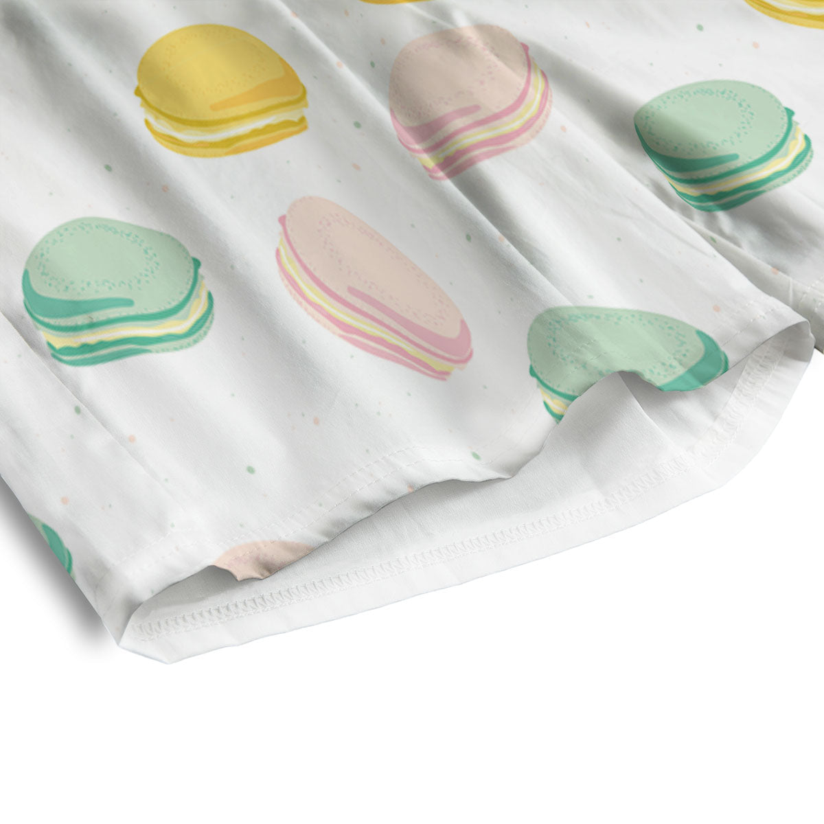 Macaron Pastel Print Pattern Men's Athletic Shorts