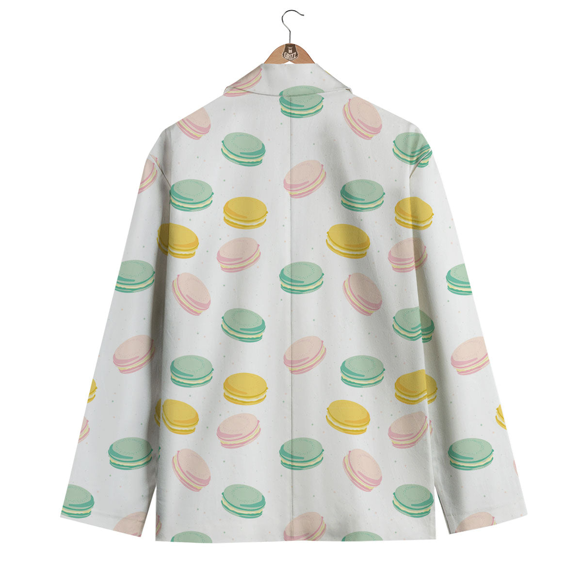 Macaron Pastel Print Pattern Men's Blazer-grizzshop