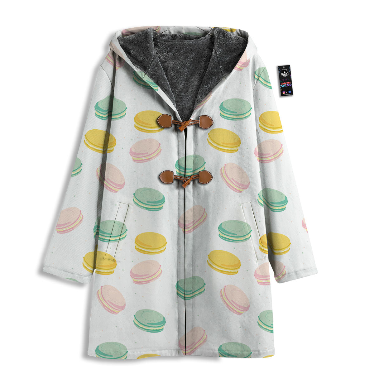 Macaron Pastel Print Pattern Men's Windbreaker Jacket-grizzshop