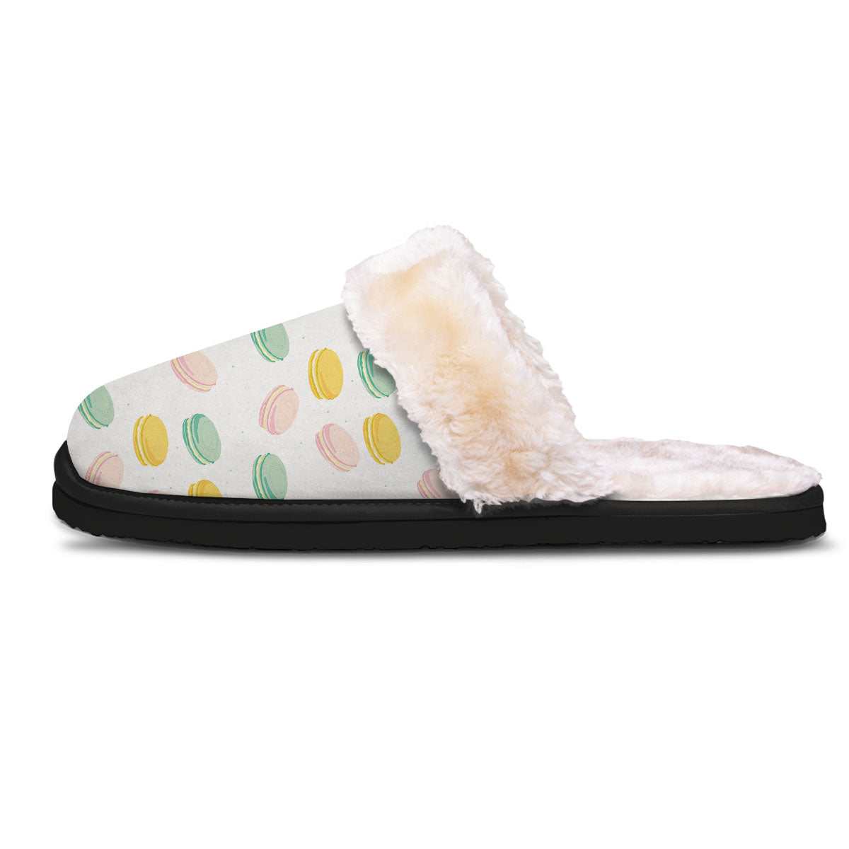 Macaron Pastel Print Pattern Slippers-grizzshop
