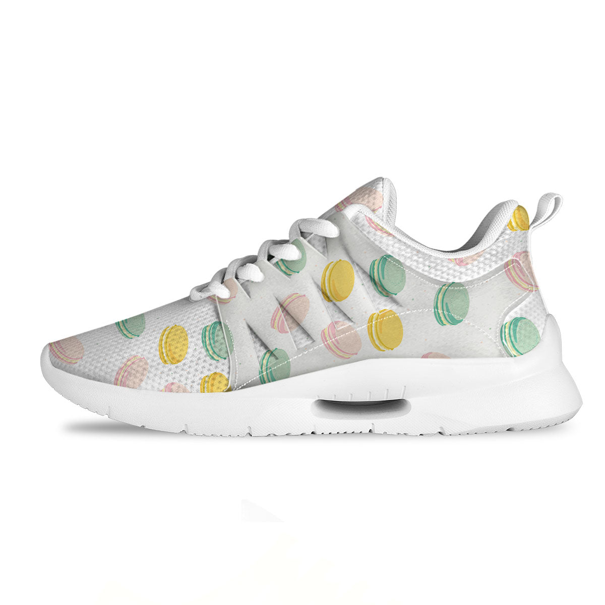 Macaron Pastel Print Pattern Tennis Shoes-grizzshop