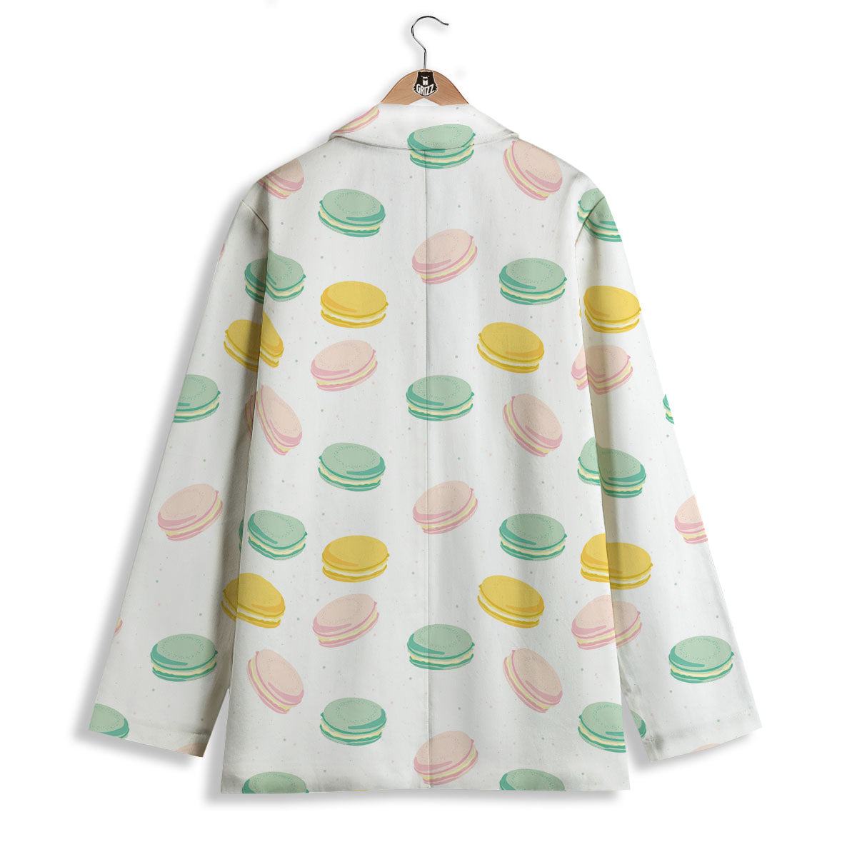 Macaron Pastel Print Pattern Women's Blazer-grizzshop