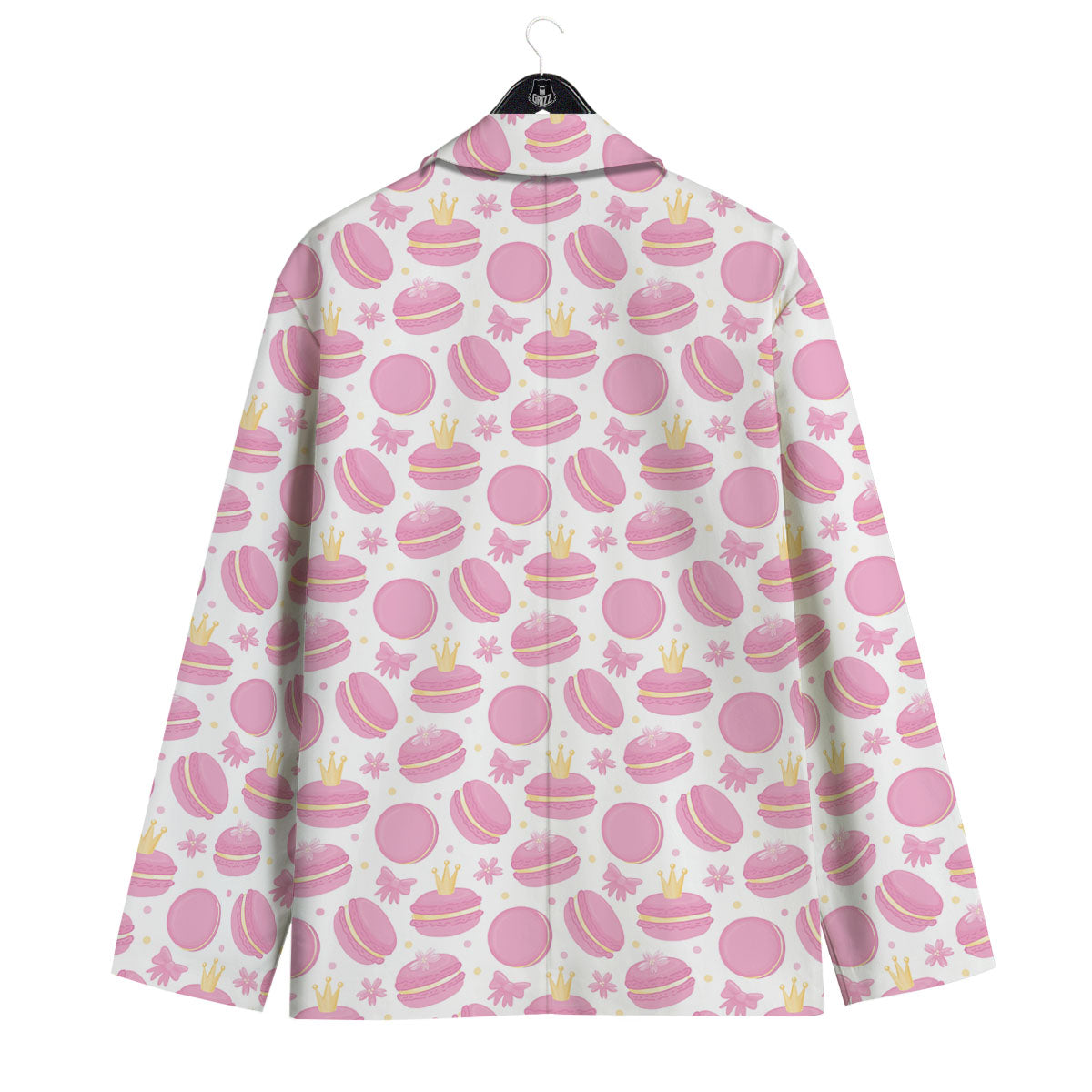 Macaron Pink Print Pattern Men's Sport Coat-grizzshop