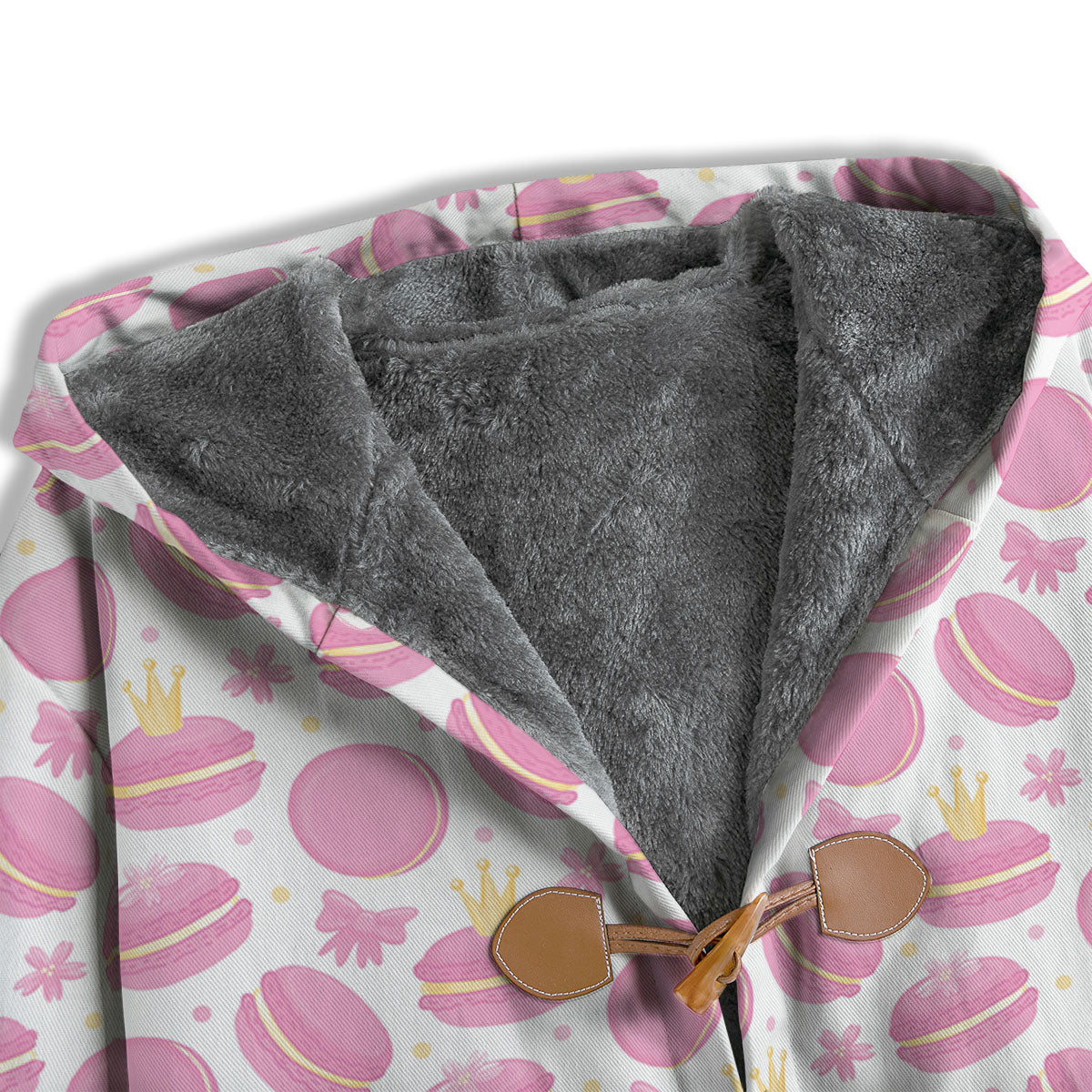 Macaron Pink Print Pattern Men's Windbreaker Jacket-grizzshop