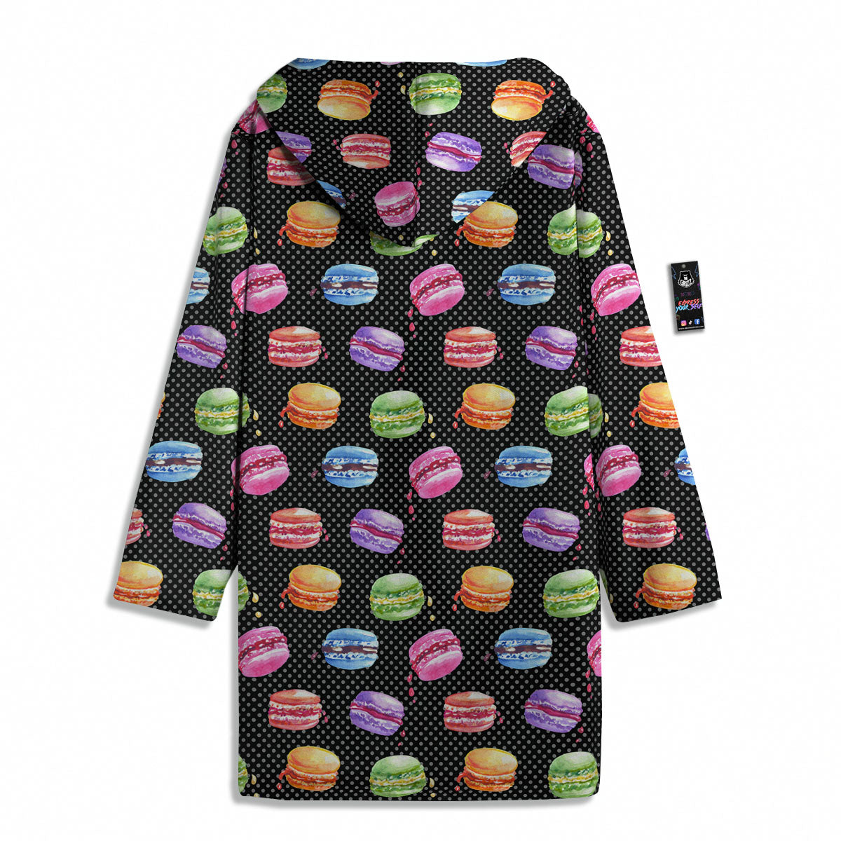 Macaron Polka Dot Print Pattern Men's Windbreaker Jacket-grizzshop