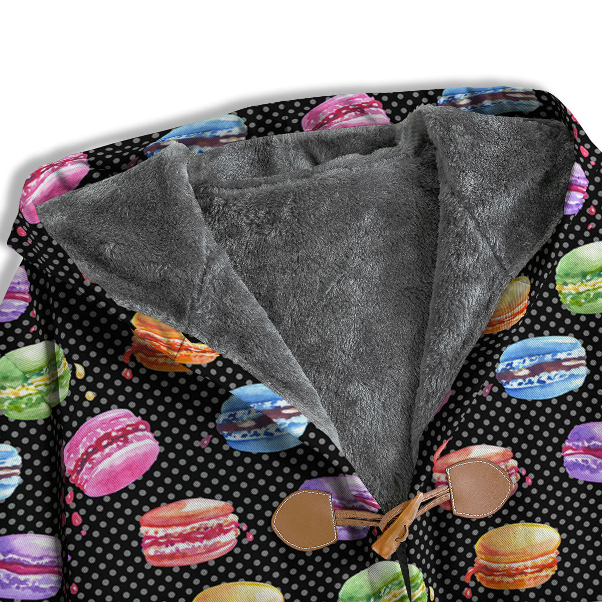 Macaron Polka Dot Print Pattern Men's Windbreaker Jacket-grizzshop