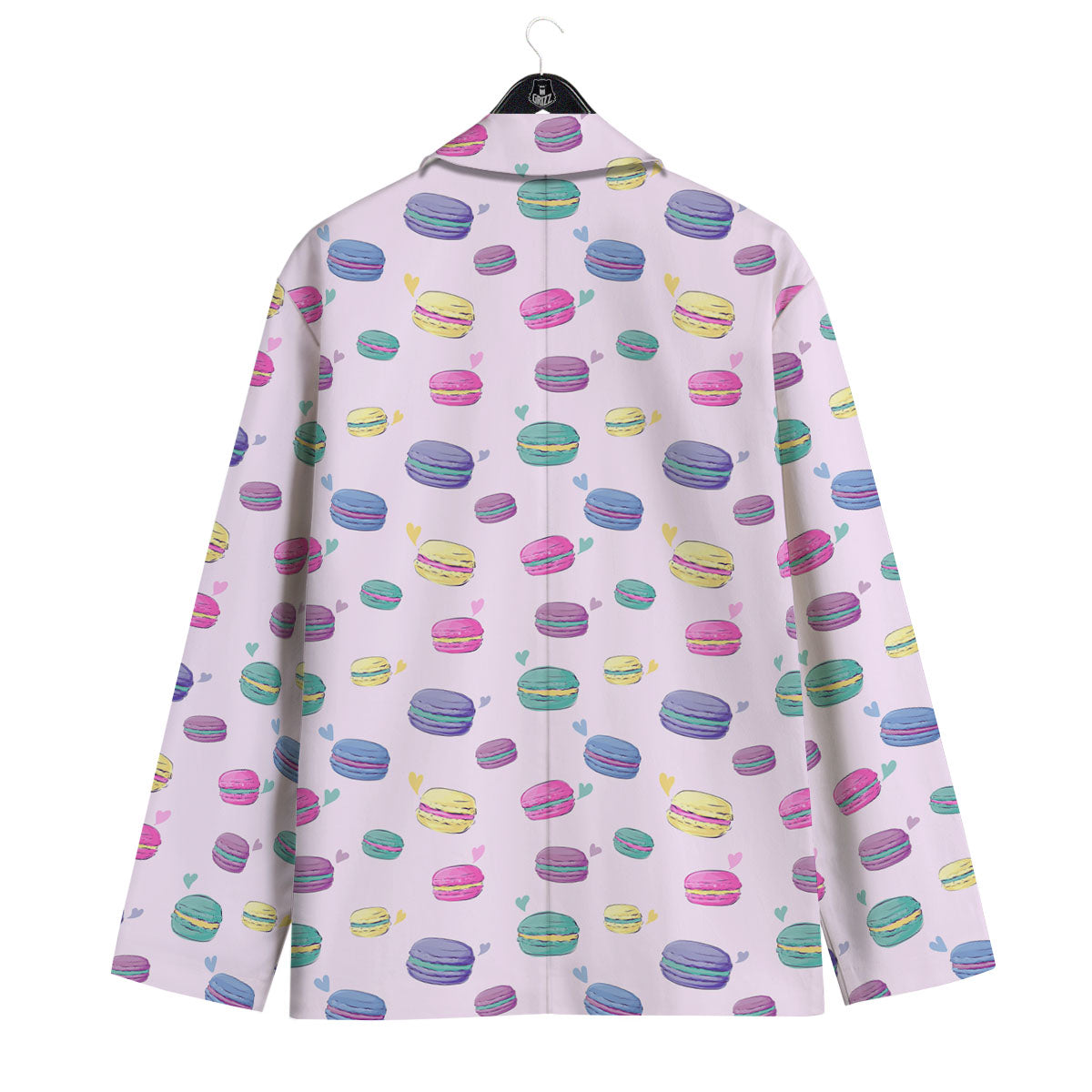 Macaron Print Pattern Men's Sport Coat-grizzshop