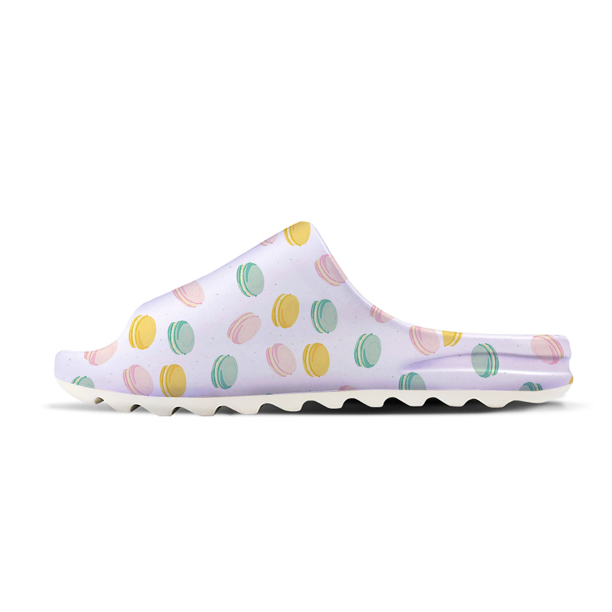 Macaron Pastel Print Pattern Sandals-grizzshop