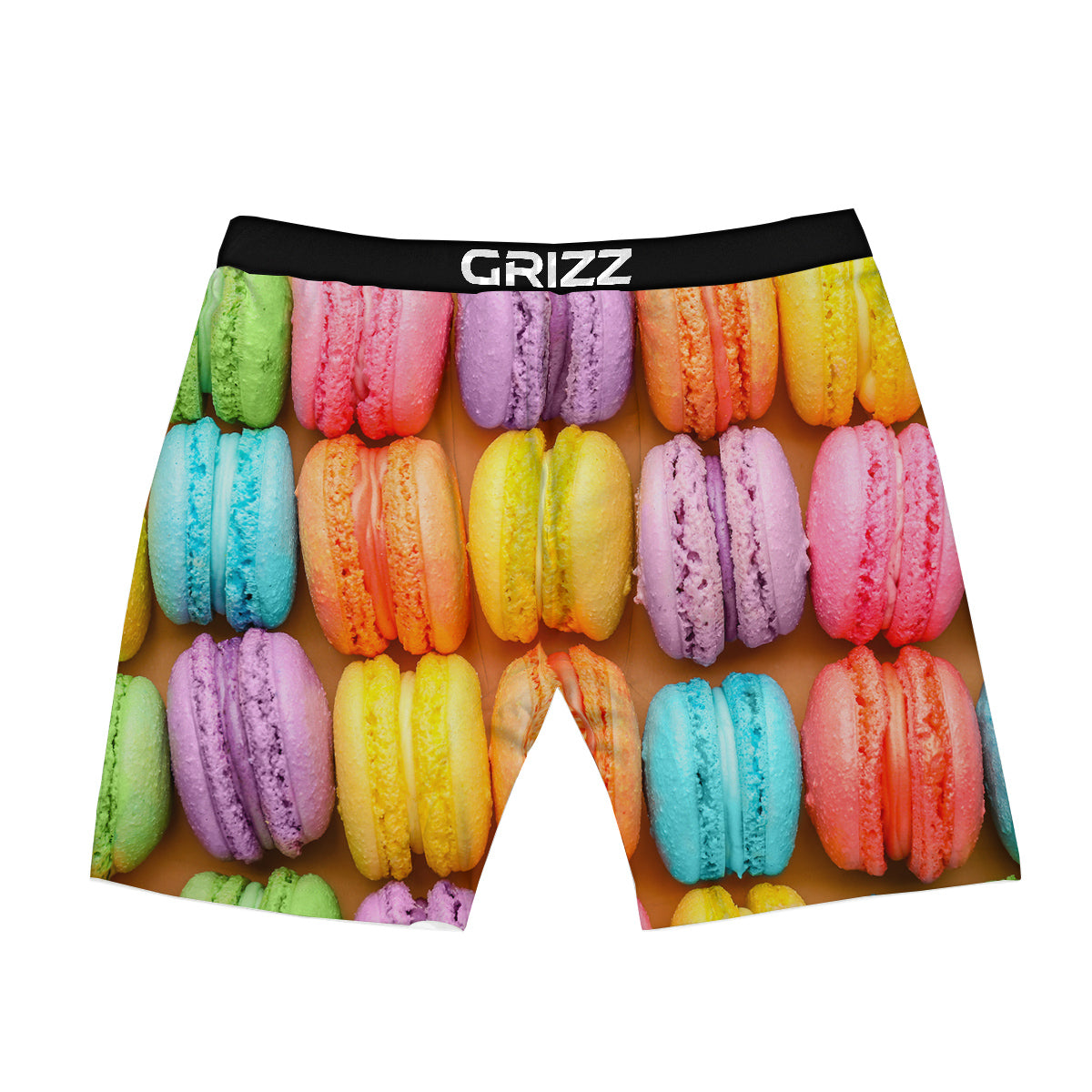 Macarons Colorful Print Boxer Briefs-grizzshop