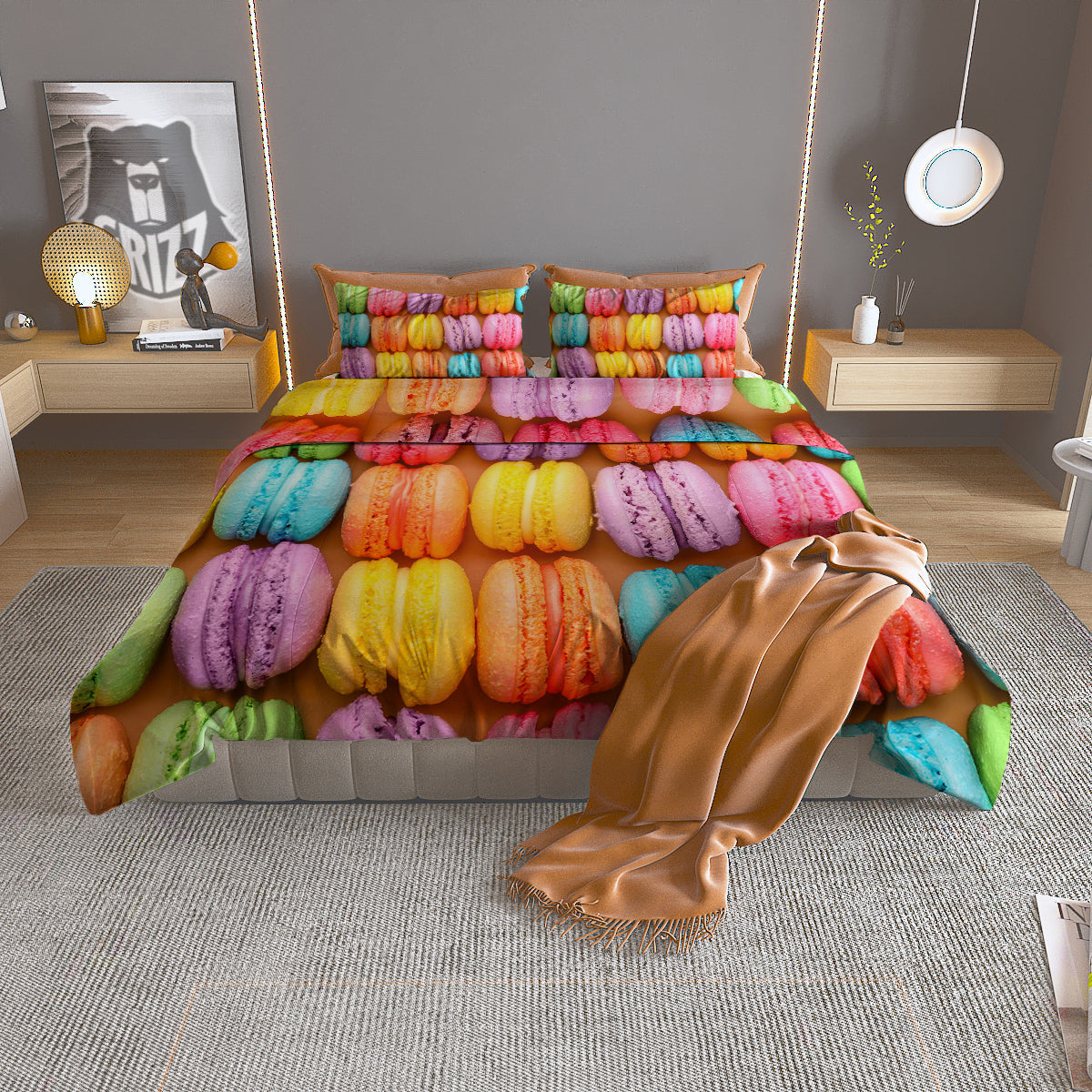 Knot Fire Celtic Print Duvet Cover Bedding Set