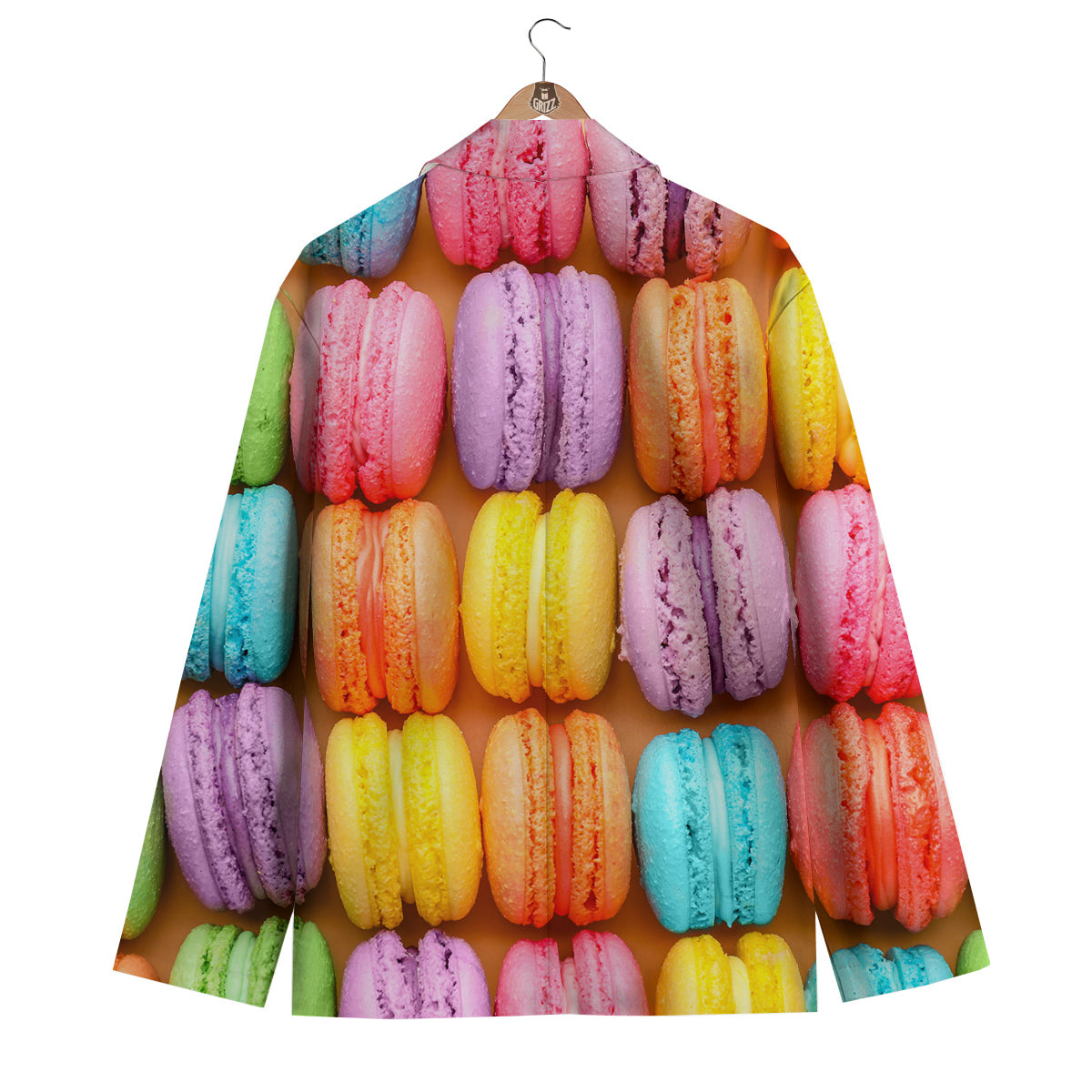 Macarons Colorful Print Men's Blazer-grizzshop