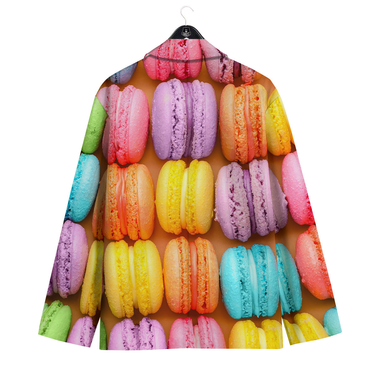 Macarons Colorful Print Men's Sport Coat-grizzshop