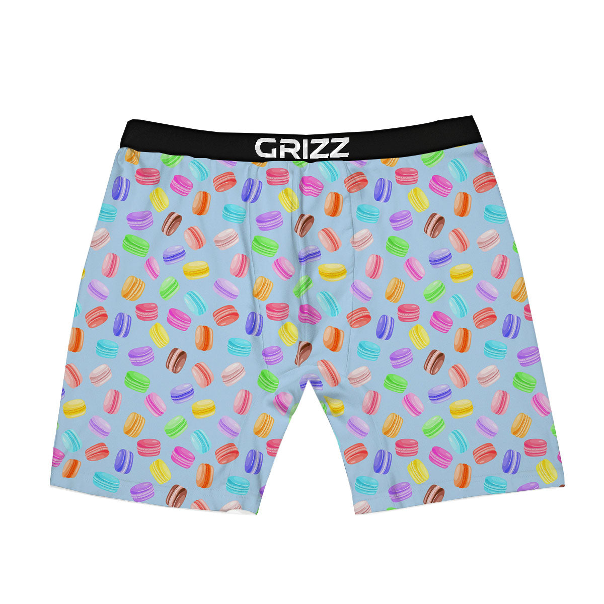 Macarons Colorful Print Pattern Boxer Briefs-grizzshop