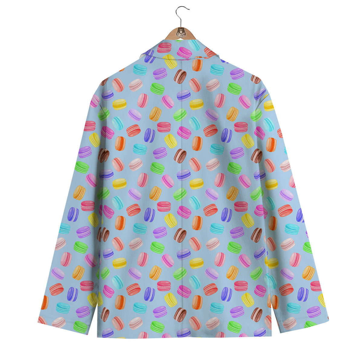 Macarons Colorful Print Pattern Men's Blazer-grizzshop