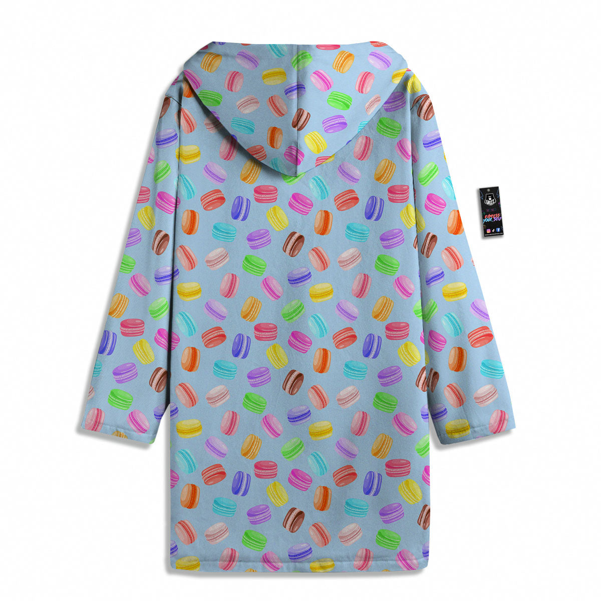 Macarons Colorful Print Pattern Men's Windbreaker Jacket-grizzshop