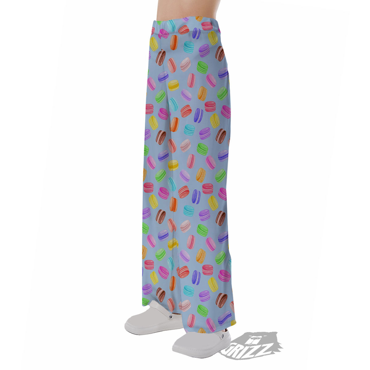 Macarons Colorful Print Pattern Pajama Pants-grizzshop