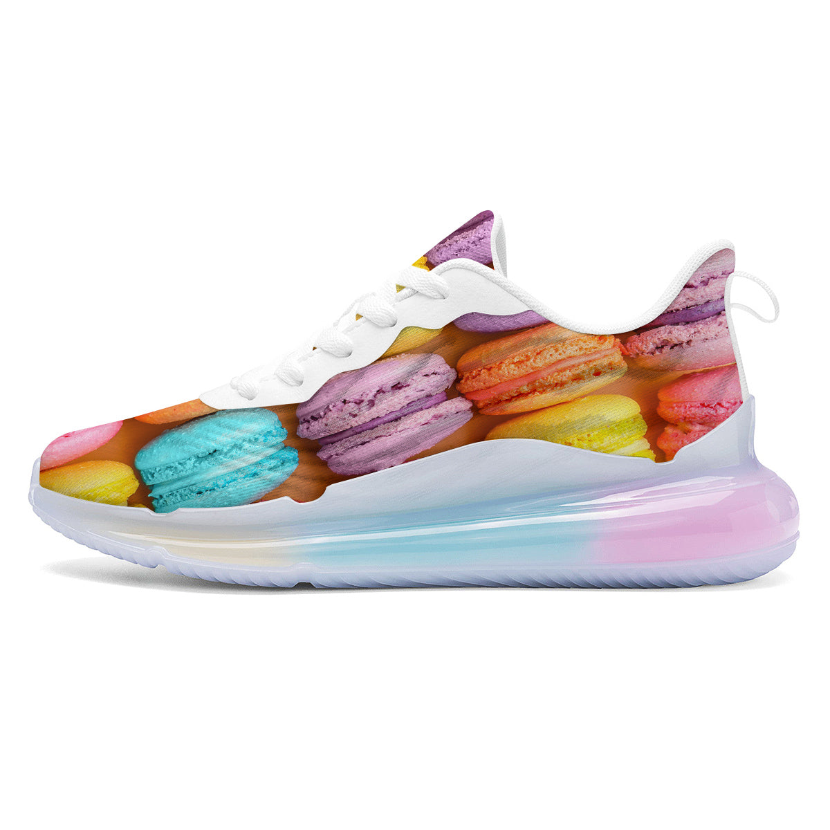 Macarons Colorful Print Running Sneakers-grizzshop