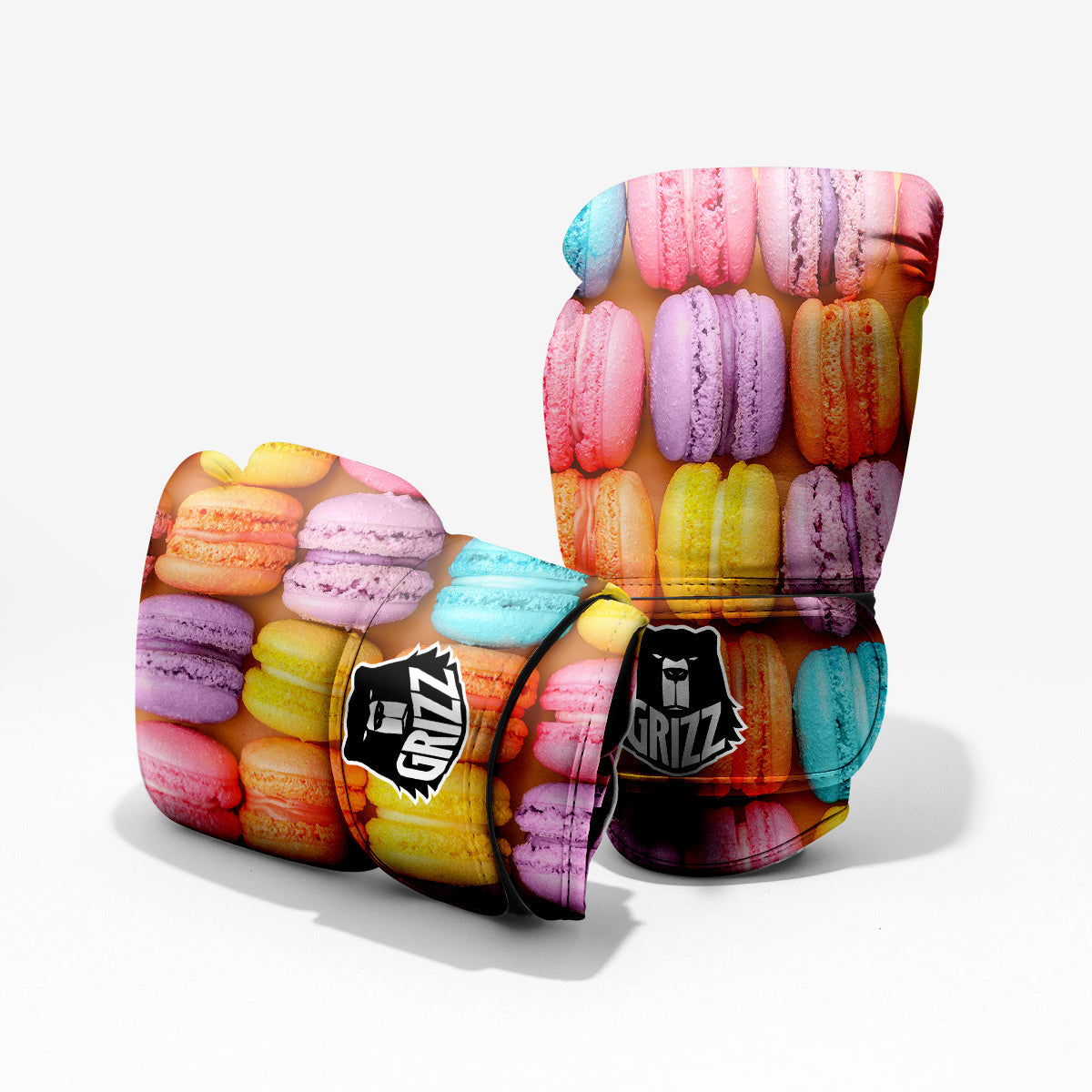 Macarons Colorful Print Pro Boxing Glove