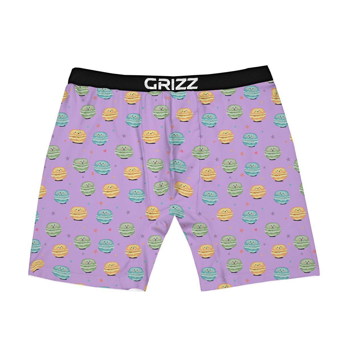 Macarons Cute Print Pattern Boxer Briefs-grizzshop