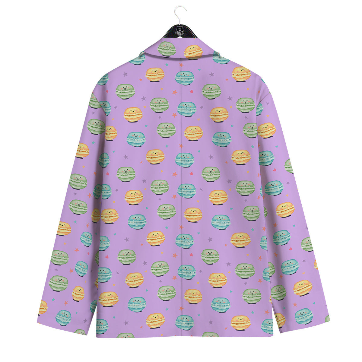 Macarons Cute Print Pattern Men's Sport Coat-grizzshop