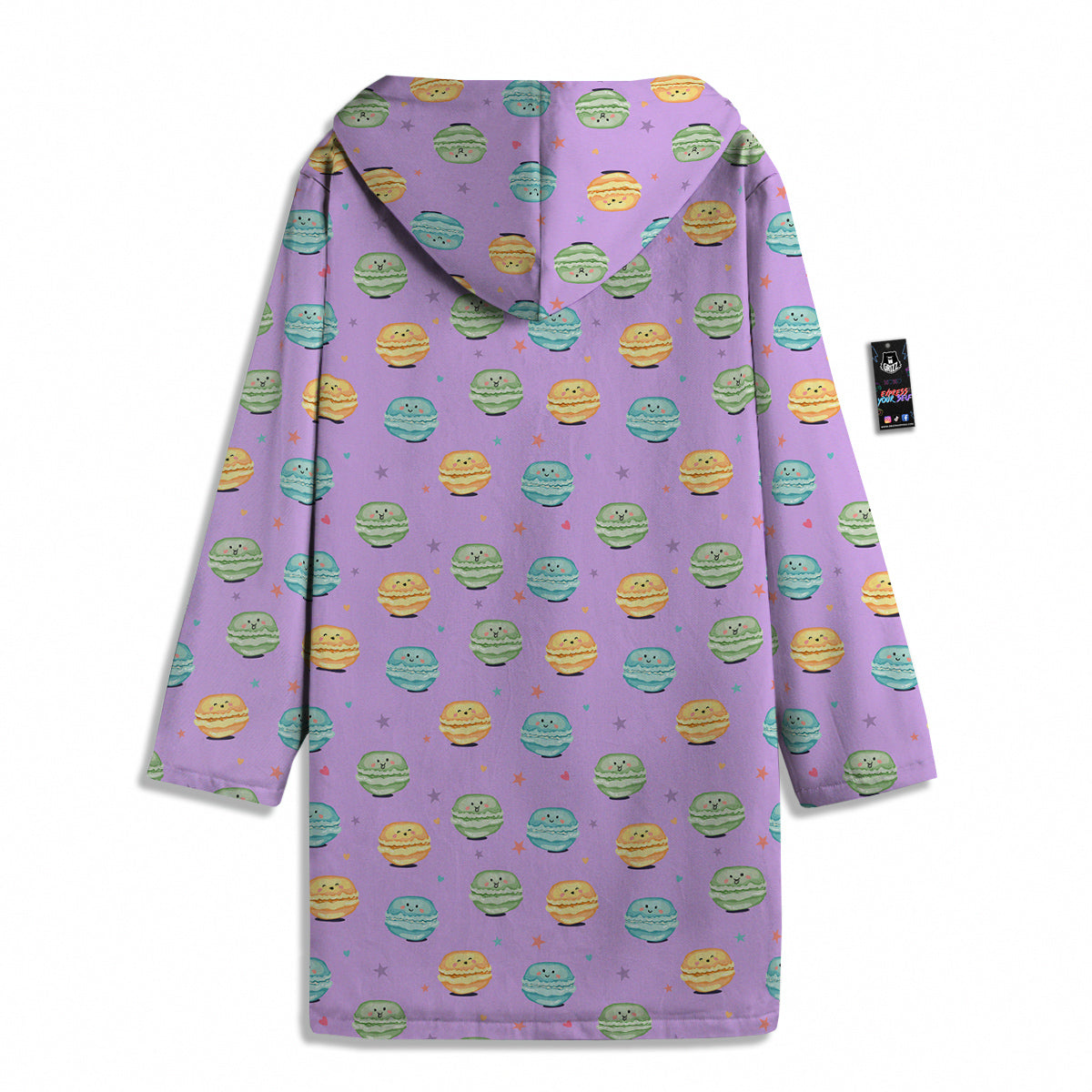 Macarons Cute Print Pattern Men's Windbreaker Jacket-grizzshop