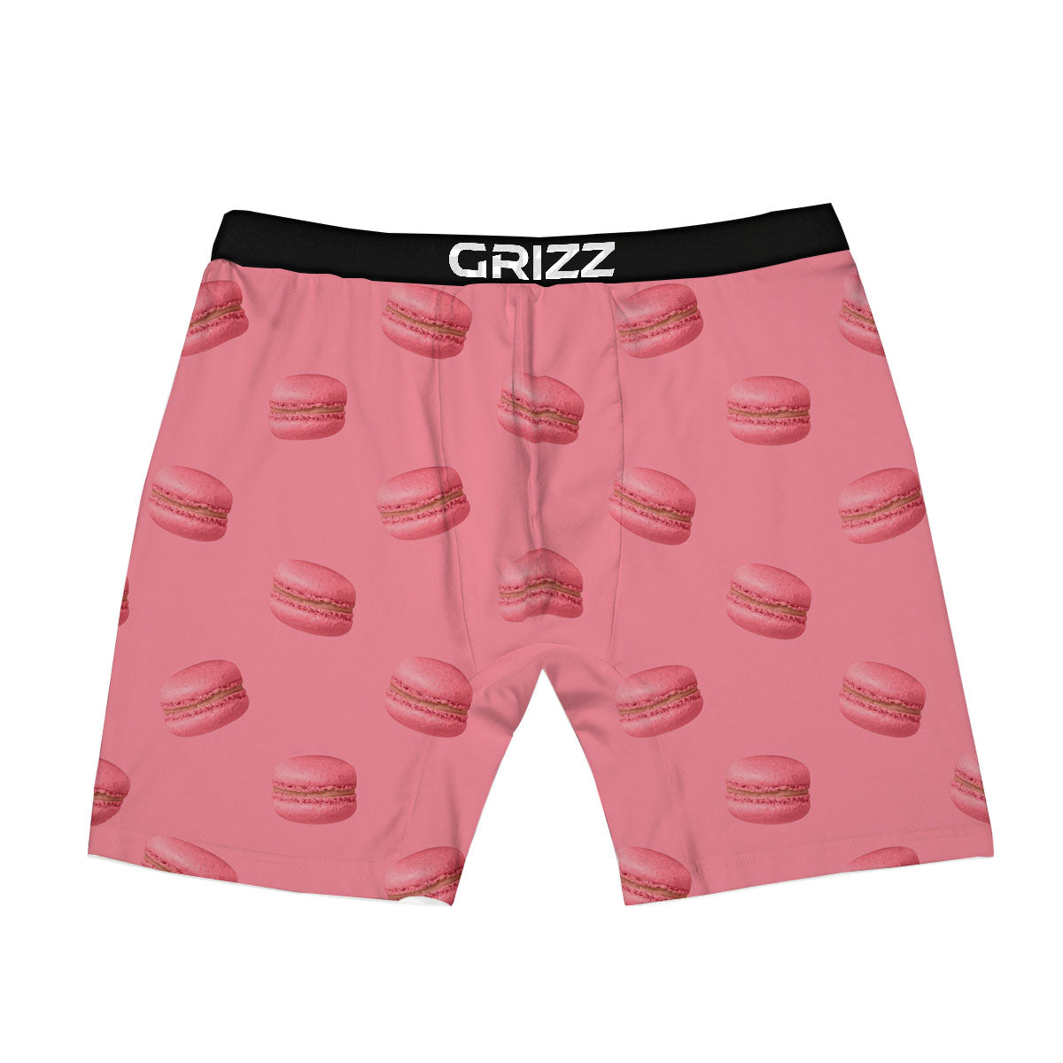 Macarons Pink Print Pattern Boxer Briefs-grizzshop
