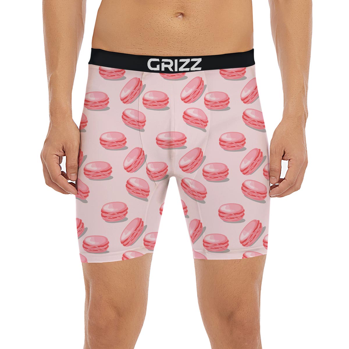 Macarons Sweet Print Pattern Boxer Briefs-grizzshop