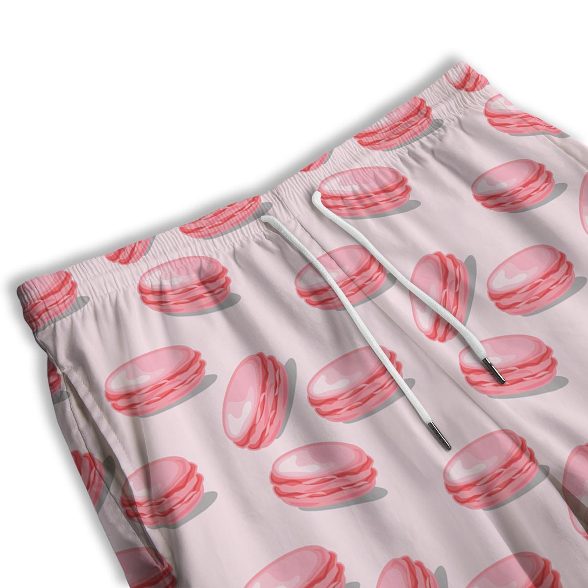 Macarons Sweet Print Pattern Men's Athletic Shorts