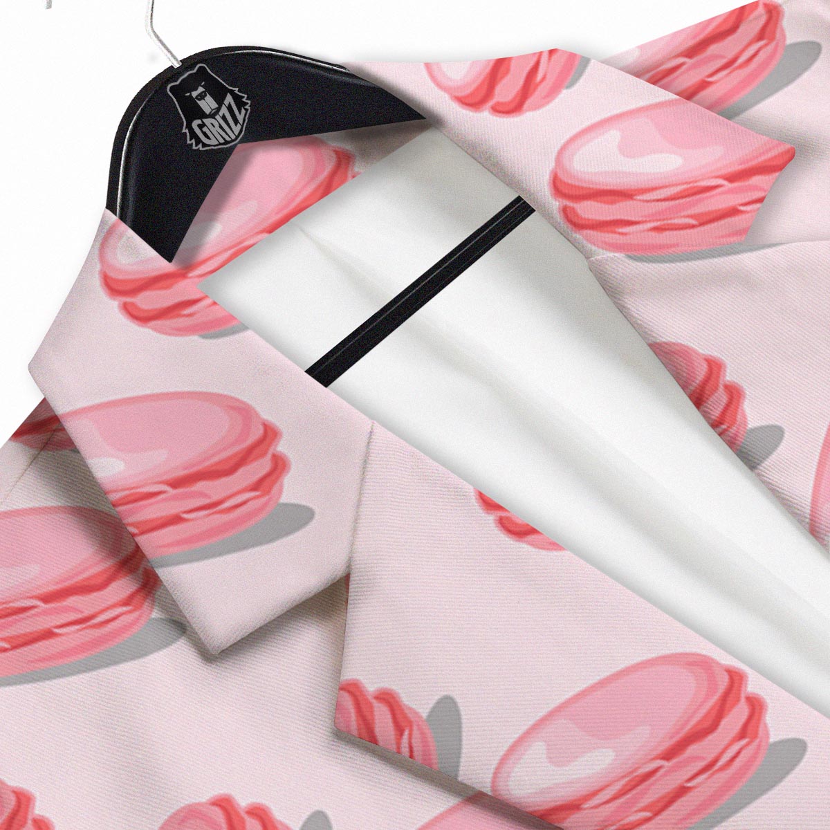 Macarons Sweet Print Pattern Men's Sport Coat-grizzshop