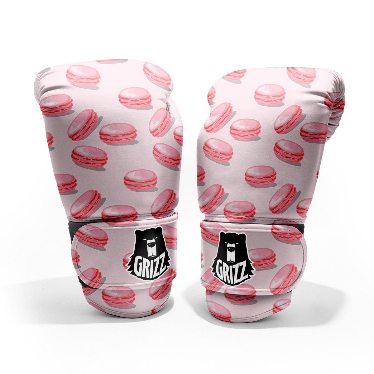 Macarons Sweet Print Pattern Pro Boxing Glove