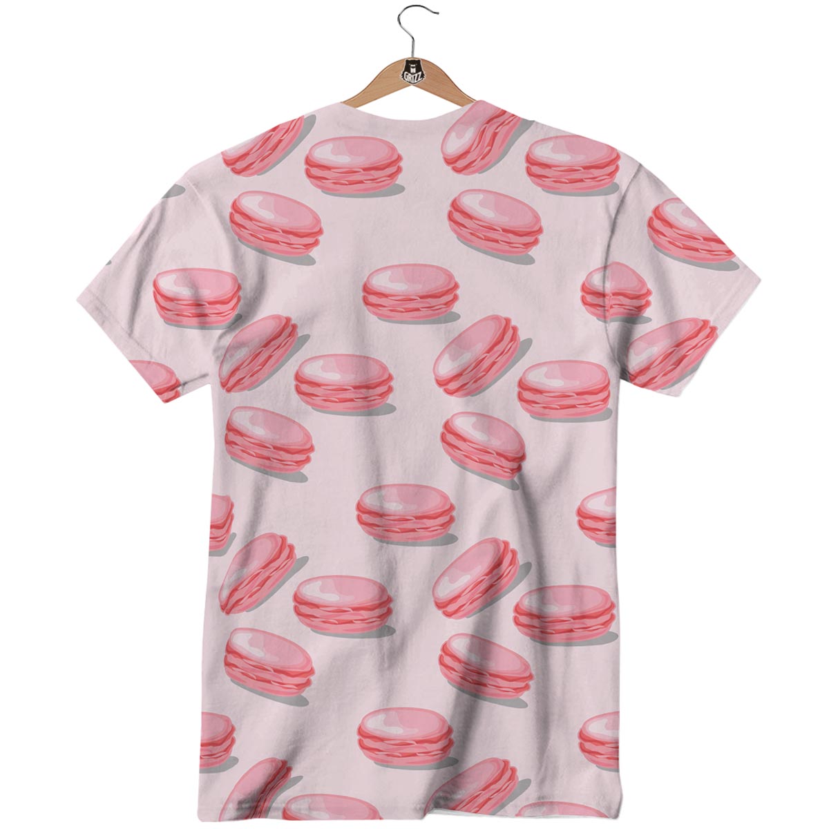 Macarons Sweet Print Pattern T-Shirt-grizzshop