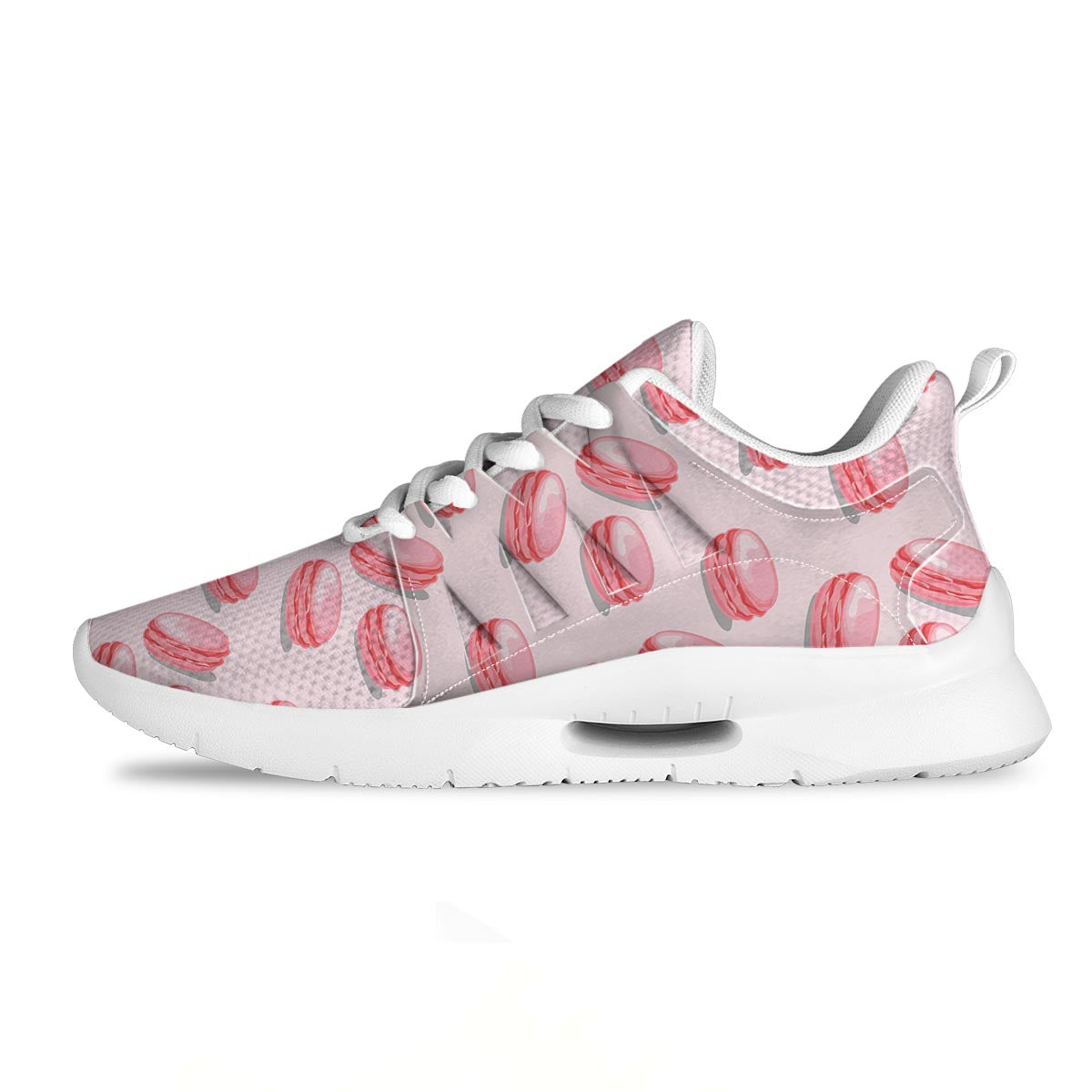 Macarons Sweet Print Pattern Tennis Shoes-grizzshop