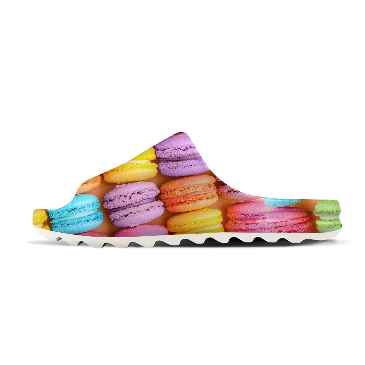 Macarons Colorful Print Sandals-grizzshop