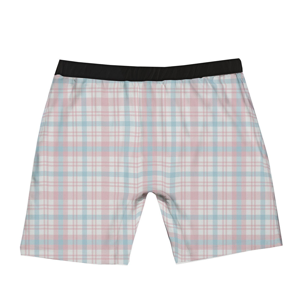 Madras Pastel Print Pattern Boxer Briefs-grizzshop