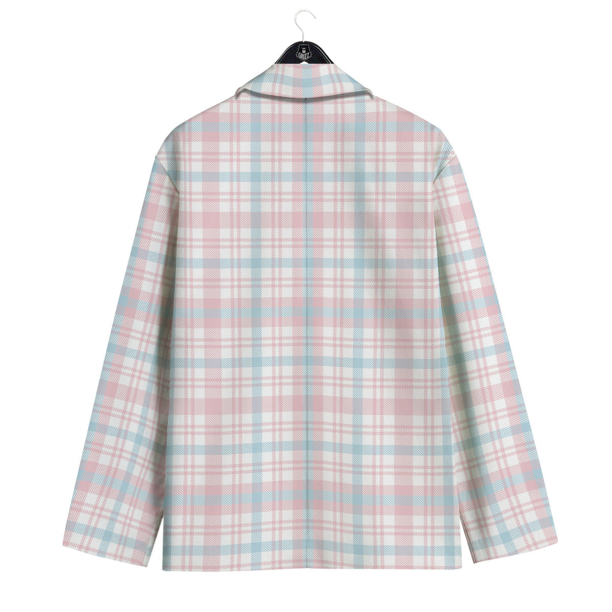 Madras Pastel Print Pattern Men's Sport Coat-grizzshop
