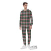 Madras Plaid Christmas Print Men's Jumpsuit-grizzshop