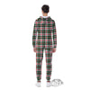 Madras Plaid Christmas Print Men's Jumpsuit-grizzshop